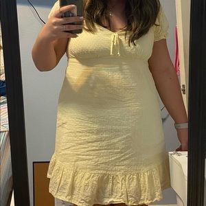 adorable yellow sun dress- sooo comfy!